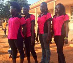 New uniforms sewed by the SHF Vocational Graduates
