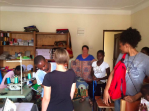 One of the center's first clients