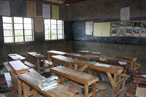 A typical Wamunyu classroom