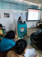 Nupur Bidla during the presentation at TNAI
