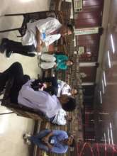 Group discussion on soft skills while counseling