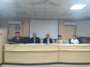 Trainers at the dice at KSCH Hospital , Delhi