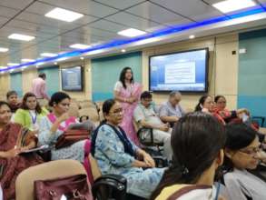 Development partner from MoWCD participating
