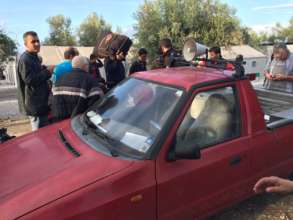Sharing critical information to refugees