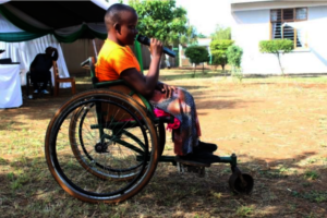 Elizabeth, peer trainer of youth with spina bifida