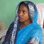 A young lady in a Drishtee meeting