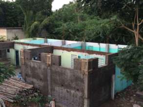 More building area for various rooms
