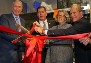 Ribbon Cutting Celebration for our New Food Pantry