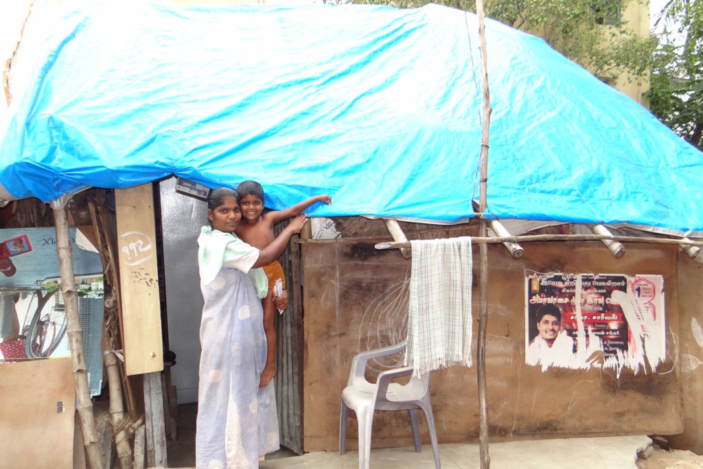 PREPARE 10000 SLUM PEOPLE FACE DISASTER IN CHENNAI