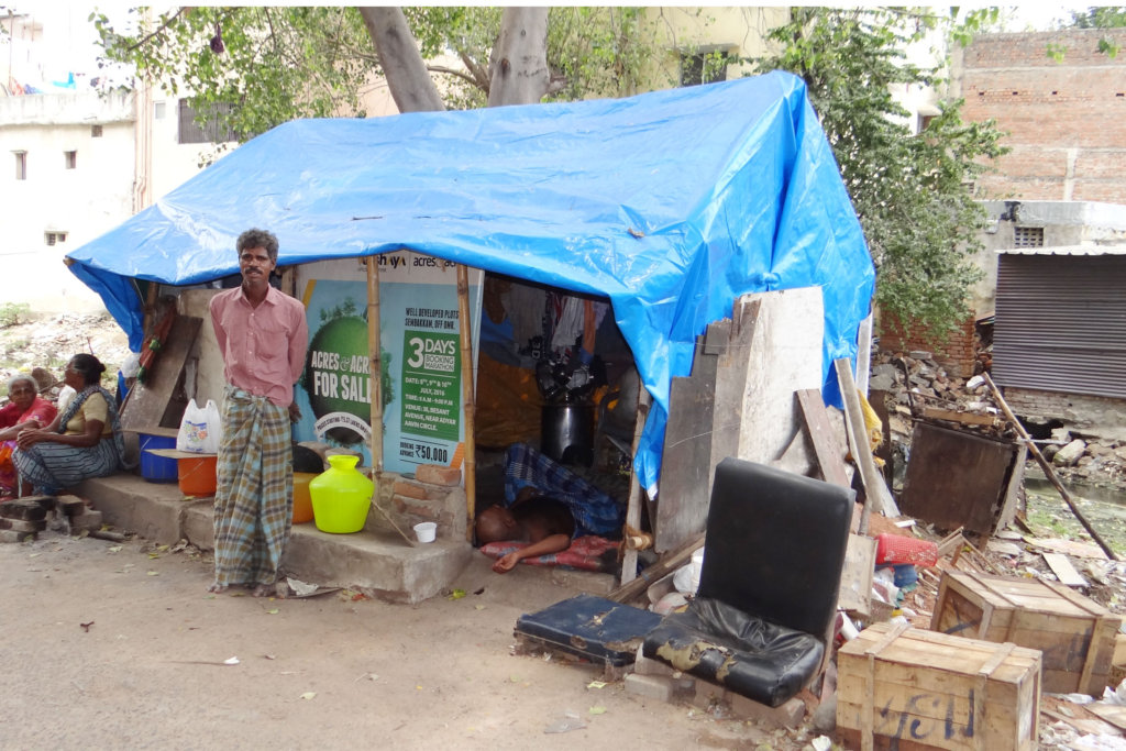 PREPARE 10000 SLUM PEOPLE FACE DISASTER IN CHENNAI