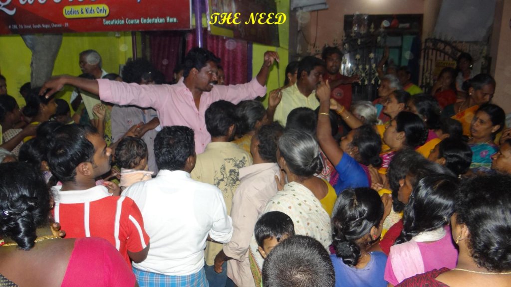 PREPARE 10000 SLUM PEOPLE FACE DISASTER IN CHENNAI