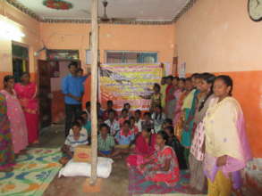 Orphange Children given relief goods