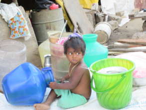 Boy in flood affected family welcomes relief goods