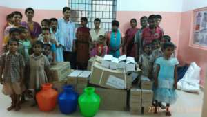 Donated items to Good Life Orphanage