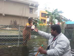 Distribution of provision packets
