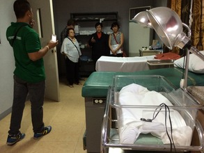 DONATED EQUIPMENT TO MATERNITY CLINIC