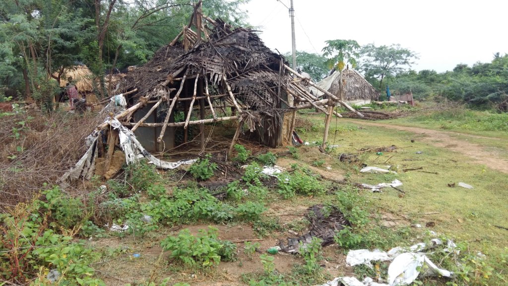Damaged during floods