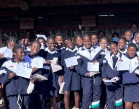 USP Girls' Club Certificate Day 2025 at Bonela Sec