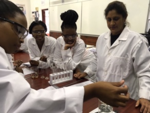 USP Career Bridge Students in the Chemistry Lab