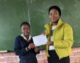 Phume, USP Lead Social Worker, at Girls Club 2025