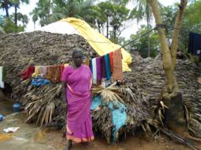 Chellamma trying to save some possessions