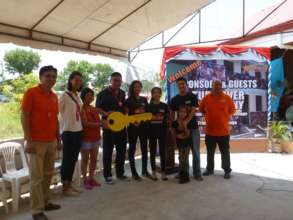 At the turnover of homes in April