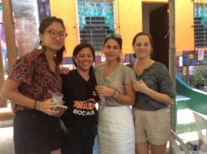 Umass Med School interns at Ark of Noah -July 2017
