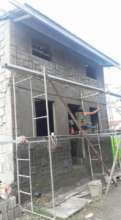 Home building in progress