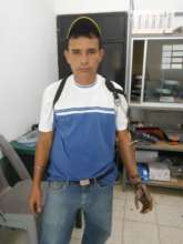 Celso with his new arm