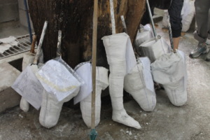 Traditional molds for custom sockets