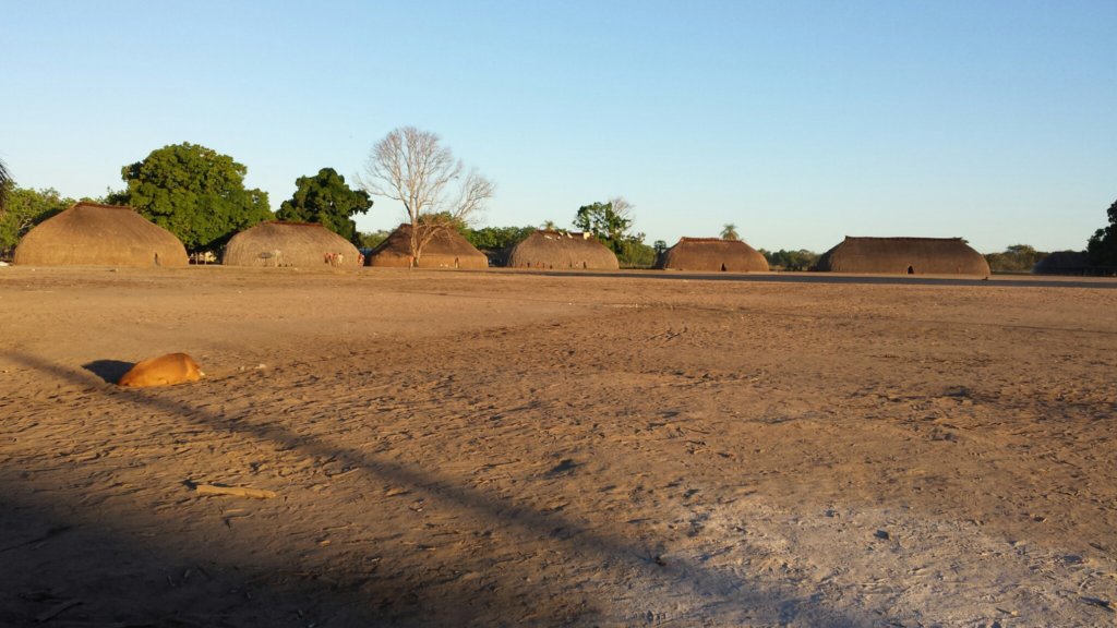 Solar panel=clean energy for an indigenous villag
