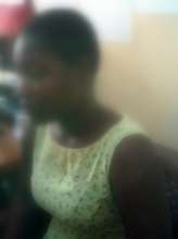 Fatu (picture blurred to protect her identity)