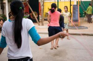 Girls at play