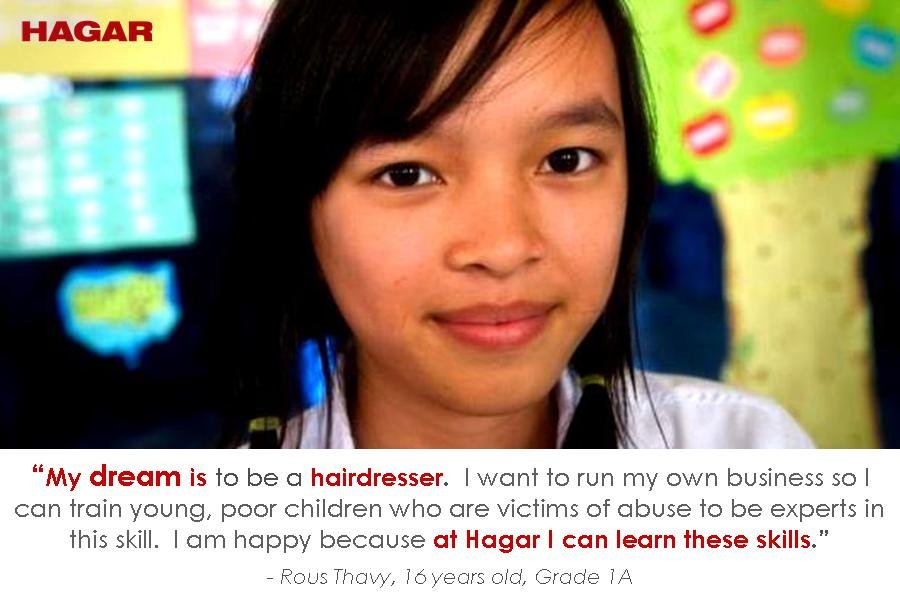 Rous Thavy's dream for the future
