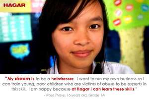 Rous Thavy's dream for the future
