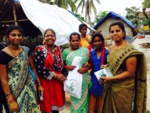 Flood relief arrives