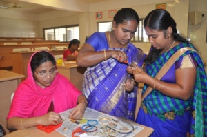 BENEFICIARIES SERIOUSLY VIEWING CRAFT