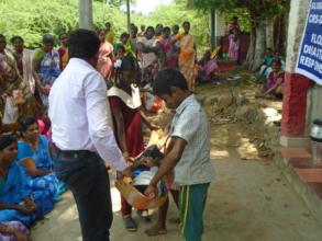 EVACUATION THROUGH LOCALLY AVAILABLE MATERIAL