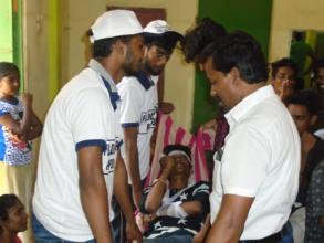 EVACUATION THROUGH AVAILABLE MATERIAL