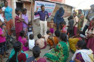 DISASTER MANAGEMENT TRAINING AT EZHIL NAGAR SLUM