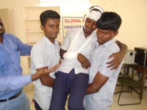 EVACUATION OF MODEL VICTIM