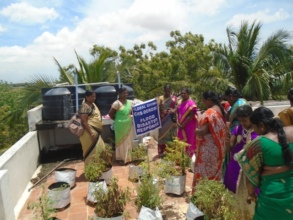 EXPOSURE VISIT AT ROOF TOP GARDEN