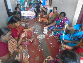 LIVELIHOOD TRAINING - ORNAMENTAL SHELL CRAFT