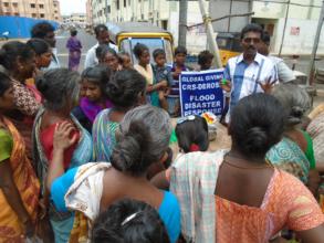 DISASTER TRAINING AT KANNAGI NAGAR