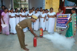 PREVENTION OF FIRE THROUGH DEMONSTRATION
