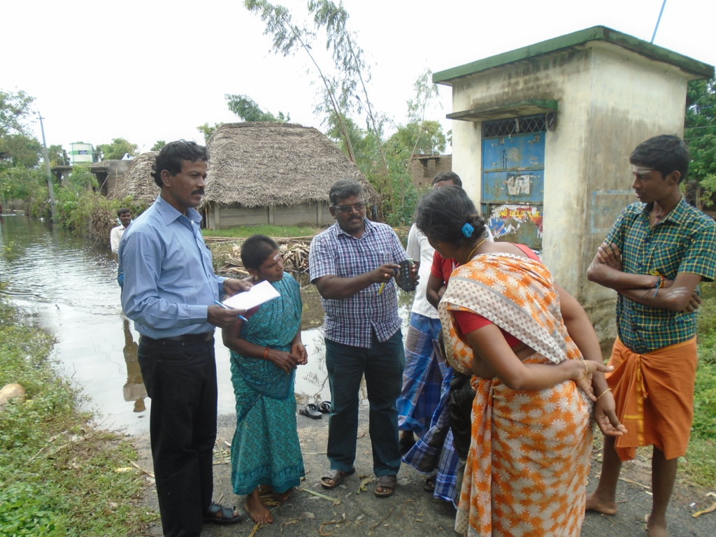 Flood Disaster Response at Tamil Nadu, S.India