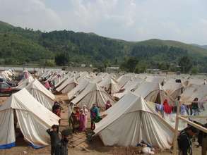Samar Bagh IDP camp near FATA border