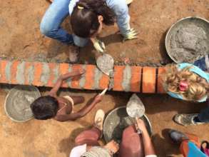Team effort to build foundations for new homes