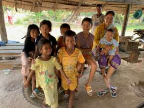 The children of Damnak Snuel Village