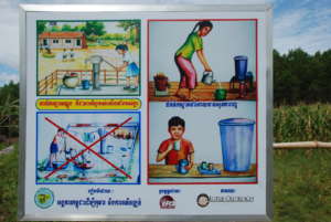 Directions for safe water use.